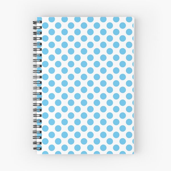 Item preview, Classic Bright Blue Polka Dots on White designed and sold by peacockcards.