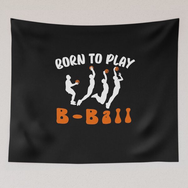 Item preview, Born to play basketball designed and sold by Click-Like.