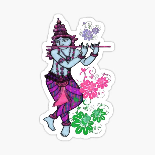 Krishna Rising Sticker