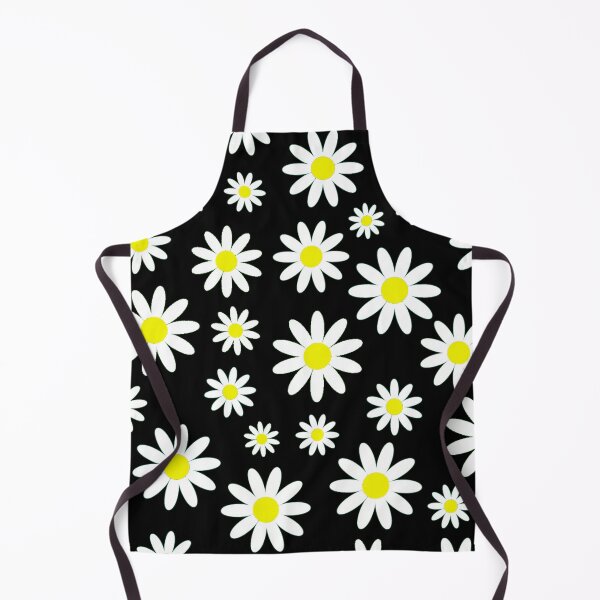 Item preview, black daisies daisy floral designed and sold by Gossip Rag.