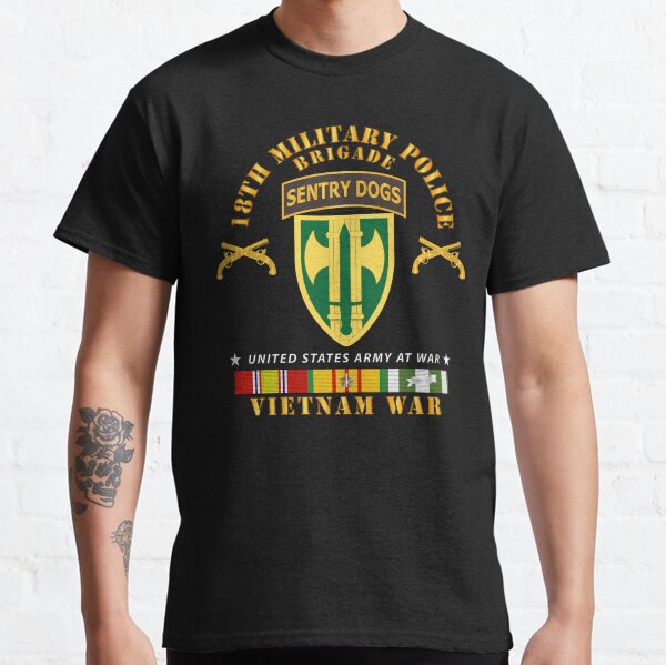 Item preview, Army - 18th MP Brigade - Sentry Dogs Tab - Vietnam w VN SVC designed and sold by Military Insignia Products.