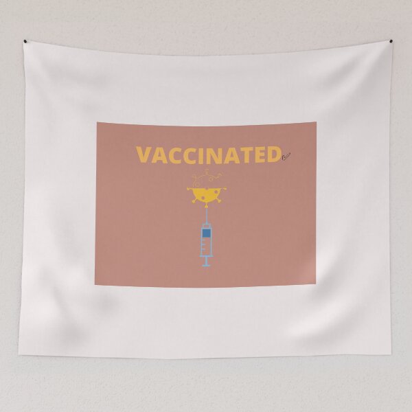Item preview, Vaccinated tshirt designed and sold by prosellerdesign.