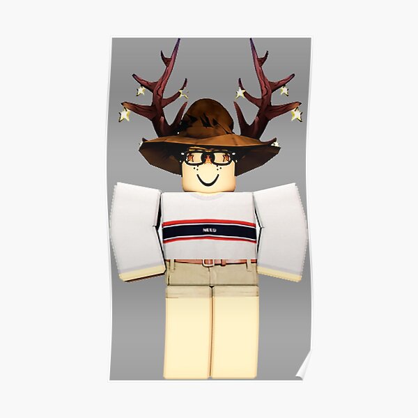 Super Happy Face Posters Redbubble - strangest roblox hats