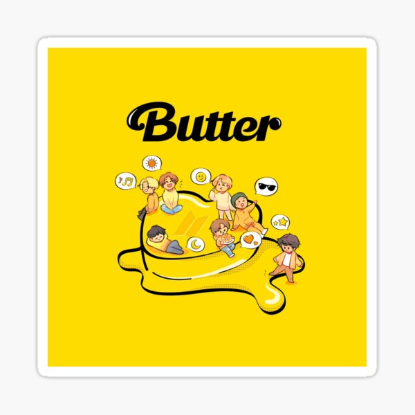 BUTTERTAN SONYEONDAN Sticker