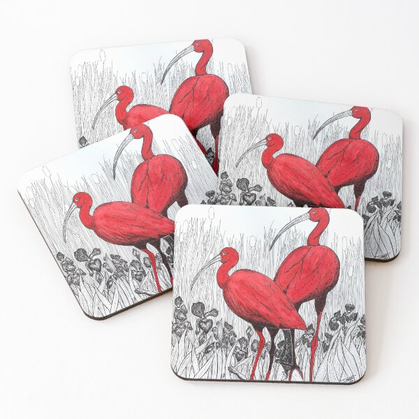 Item preview, Red ibis designed and sold by Purplepebbles.