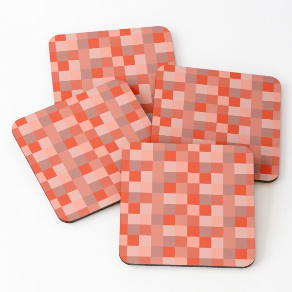 Item preview, Red Squares in a Checkerboard Repeating Pattern designed and sold by ksrogersdesigns.