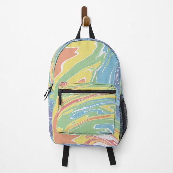 Item preview, Marbled pattern in cool rainbow colors designed and sold by nadihdesigner.