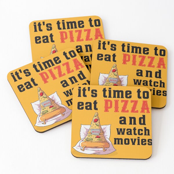 Item preview, it's time to eat Pizza and watch movies designed and sold by RAIID.