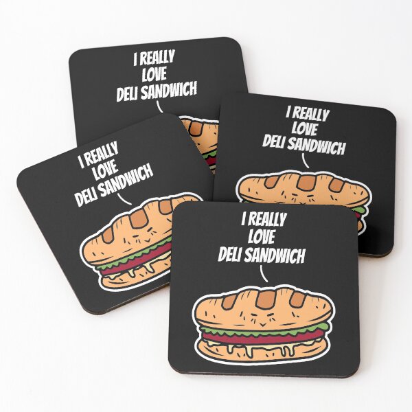 Item preview, I Really Love Deli Sandwich designed and sold by YueHeng Creates ⭐⭐⭐⭐⭐.