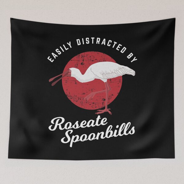 Item preview, Birding Birdwatching Easily Distracted By Spoonbills design designed and sold by jakehughes2015.
