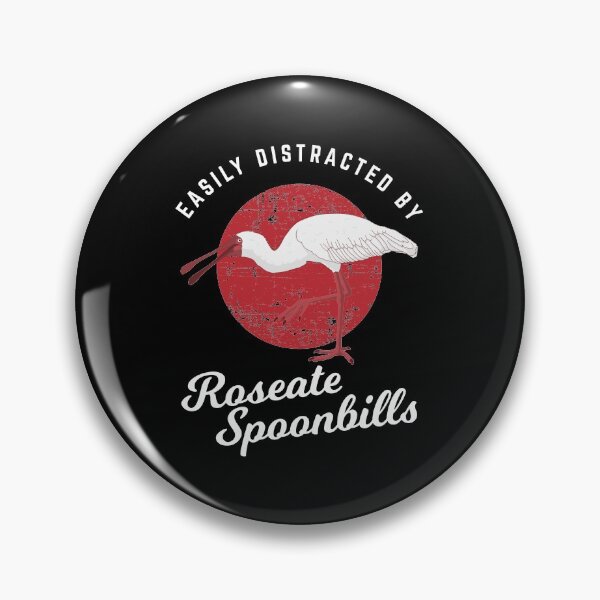 Item preview, Birding Birdwatching Easily Distracted By Spoonbills design designed and sold by jakehughes2015.