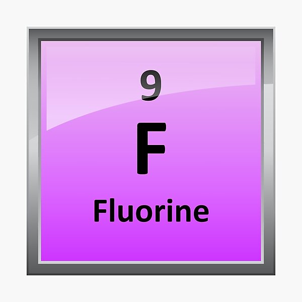 iodine element symbol periodic table photographic print by sciencenotes redbubble