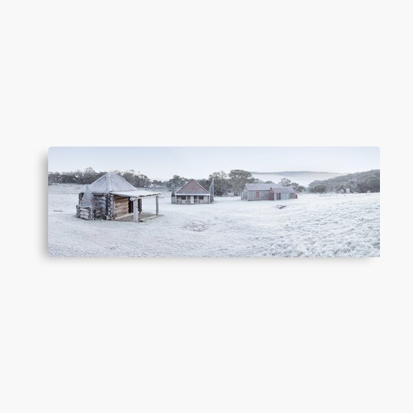 Frosty Coolamine Homestead, Kosciuszko National Park, New South Wales, Australia Metal Print