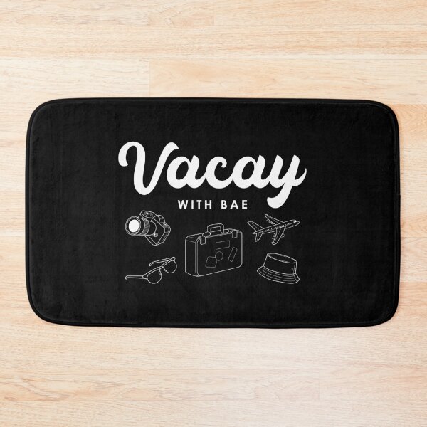 Item preview, Vacay With Bae Couples Trip Baecay Baecation print designed and sold by jakehughes2015.