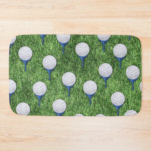 Item preview, Golf Ball and Tees Pattern with Grass designed and sold by Gsallicat.