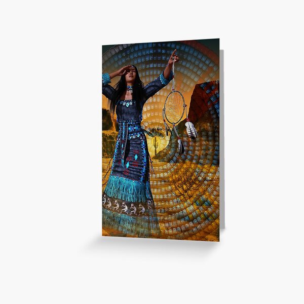 the dream catcher Greeting Card