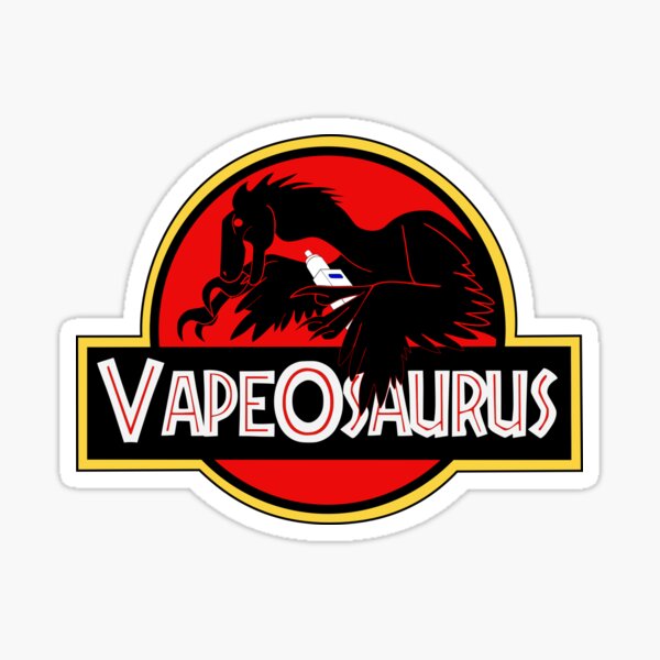vapeosaurus Sticker