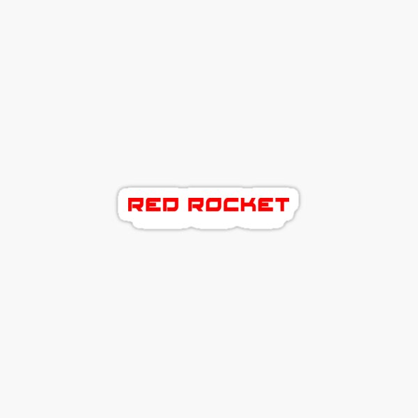 Vista previa del artículo con la obra «ROCKET ROJO», diseñado y vendido por eattheworldraw.