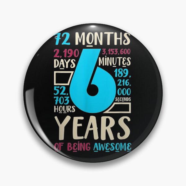 Item preview, 6 Years Old Gifts 6th Birthday Shirt Countdown designed and sold by IFFOUR.