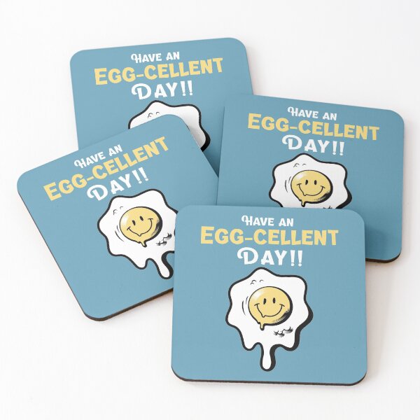 Item preview, Have an Egg-cellent Day! designed and sold by LeGND.