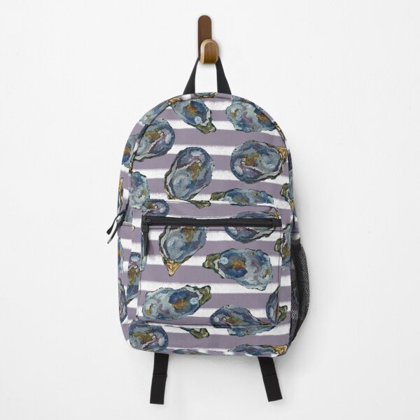Item preview, Oysters on the half shell- lilac stripes  designed and sold by cityette.