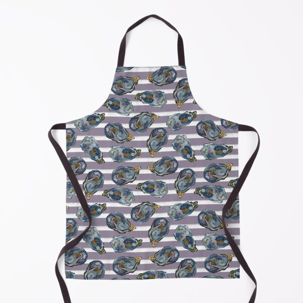 Item preview, Oysters on the half shell- lilac stripes designed and sold by cityette.
