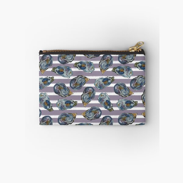 Item preview, Oysters on the half shell- lilac stripes  designed and sold by cityette.