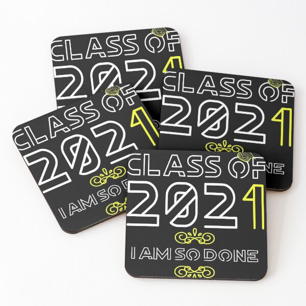 Item preview, Class of 2021, Senior & Graduation Funny Gift, I am so done  designed and sold by smile20001.