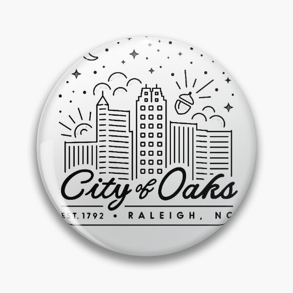 Item preview, Raleigh: City of Oaks Merchandise designed and sold by heatheradesign.