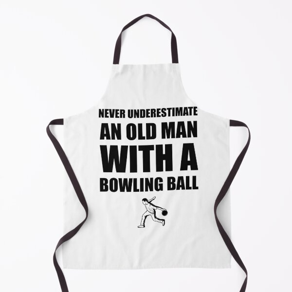 Item preview, Never Underestimate An Old Man With A Bowling Ball designed and sold by Tshirty10.