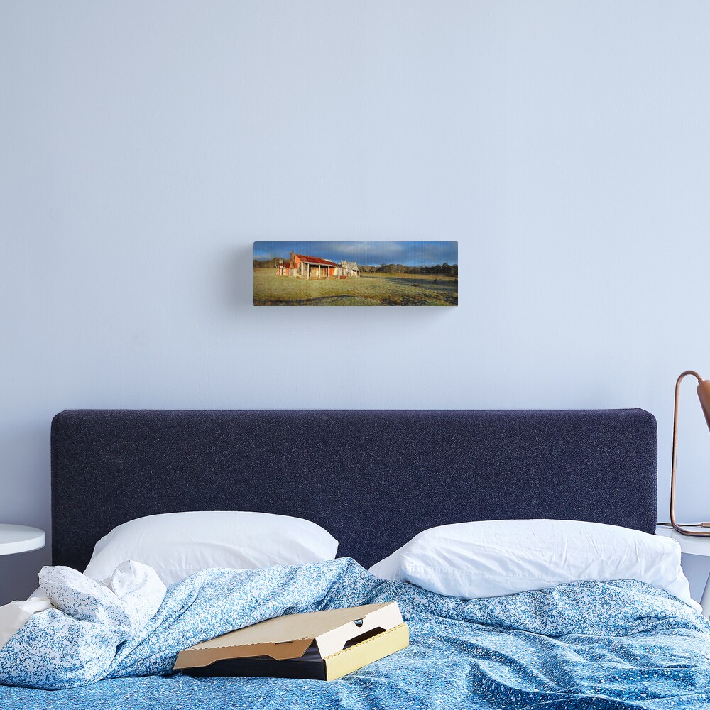 Morning Light finds Coolamine Homestead, Kosciuszko National Park, New South Wales, Australia Canvas Print