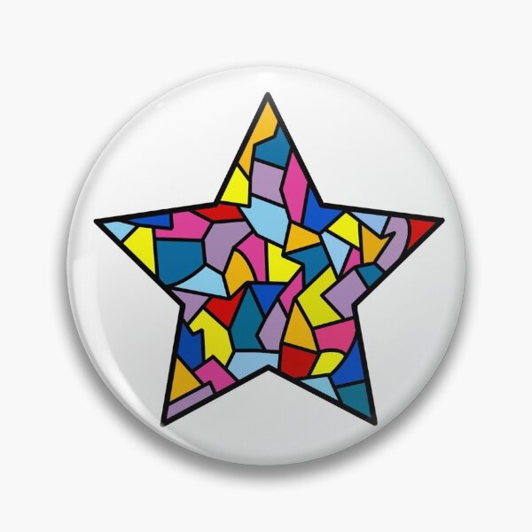 Item preview, DID/OSDD Awareness Ribbon Star designed and sold by Me-but-Plural.