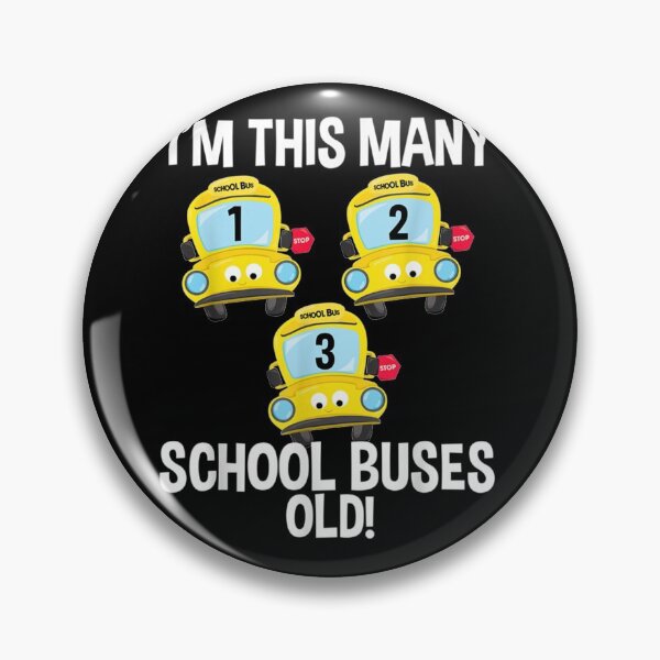 Item preview, Toddler 3rd Birthday Cute School Bus Counting 123 designed and sold by IFFOUR.
