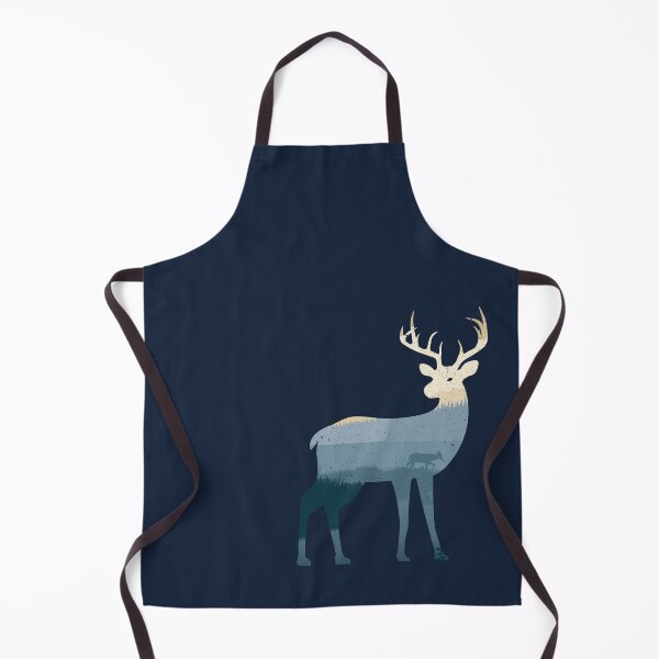 Item preview, deer + lake designed and sold by seonu.
