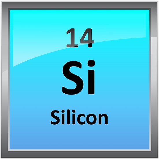 Silicon Element Tile - Periodic Table\ Silicon Element Tile - Periodic Table\