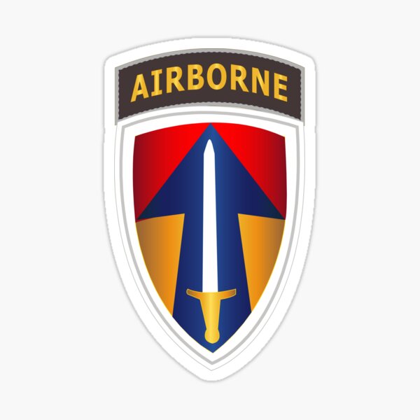 "Army II Field Force w Airborne Tab LRRP" Sticker for Sale by twix123844 Redbubble