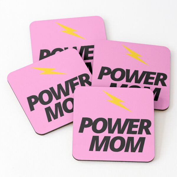 Item preview, Power mom black text designed and sold by PhotoPrise.