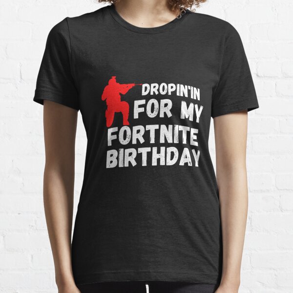 Download Fortnite Birthday Party T Shirts Redbubble