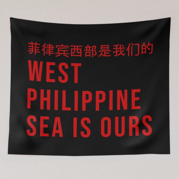 Item preview, WEST PHILIPPINE SEA FILIPINO COURAGE BLACK AND RED designed and sold by aydapadi.