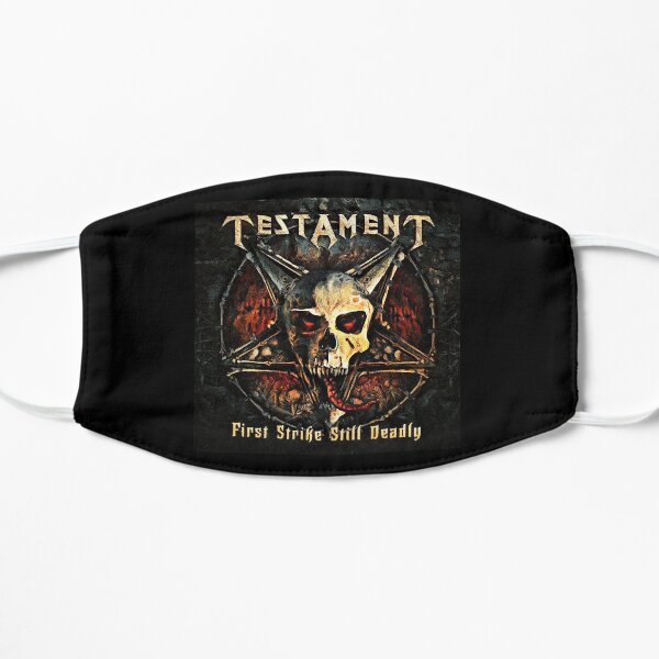 Special Design American thrash metal band from Berkeley, California Music Popular Flat Mask