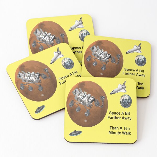 Item preview, Space A Bit Farther Away Than A Ten Minute Walk designed and sold by MottoDigging.