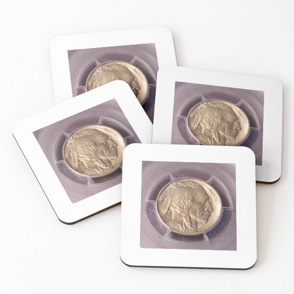 Item preview, 1913 Type 1 Buffalo Nickel designed and sold by coinsxcrochet.
