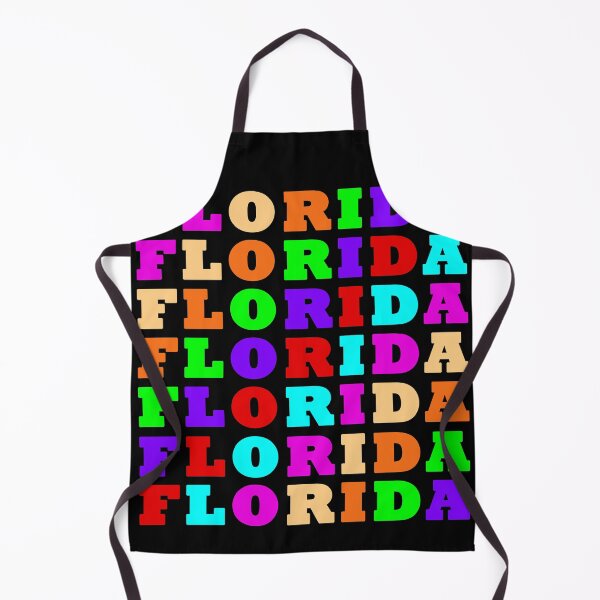 Item preview, FLORIDA in multi-colors on black designed and sold by collingalanos80.
