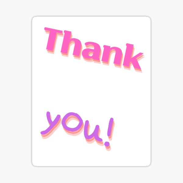 Item preview, Thank you! designed and sold by lwowl0984.