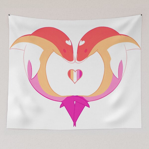 Item preview, Lesbian Dolphins  designed and sold by C9rp9ral.
