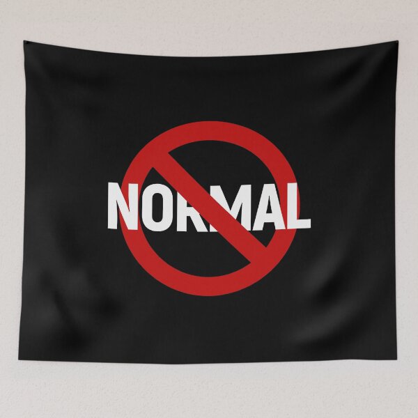 Item preview, La gente debería dejar de esperar algo normal de mí. designed and sold by Uppercase Tees.
