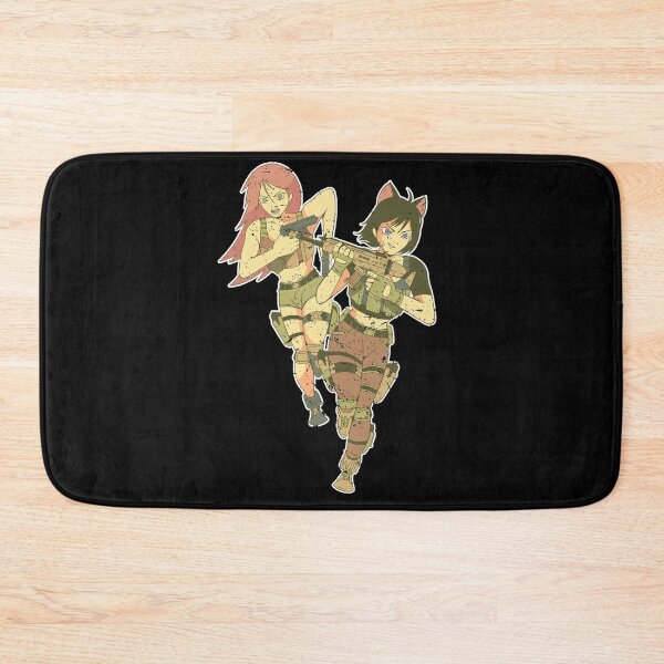 Item preview, Girls With Guns Military Anime Soliders Gamer designed and sold by American-Proud.