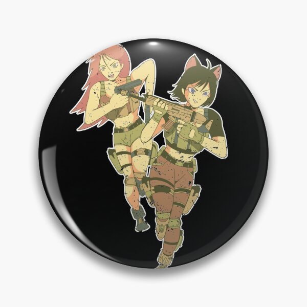 Item preview, Girls With Guns Military Anime Soliders Gamer designed and sold by American-Proud.