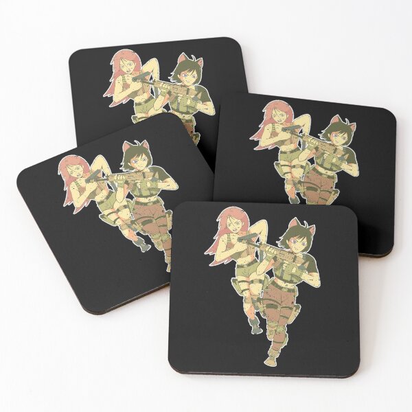 Item preview, Girls With Guns Military Anime Soliders Gamer designed and sold by American-Proud.