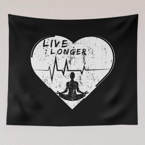 Item preview, LIVE LONGER, YOGA designed and sold by MHDesignstore.